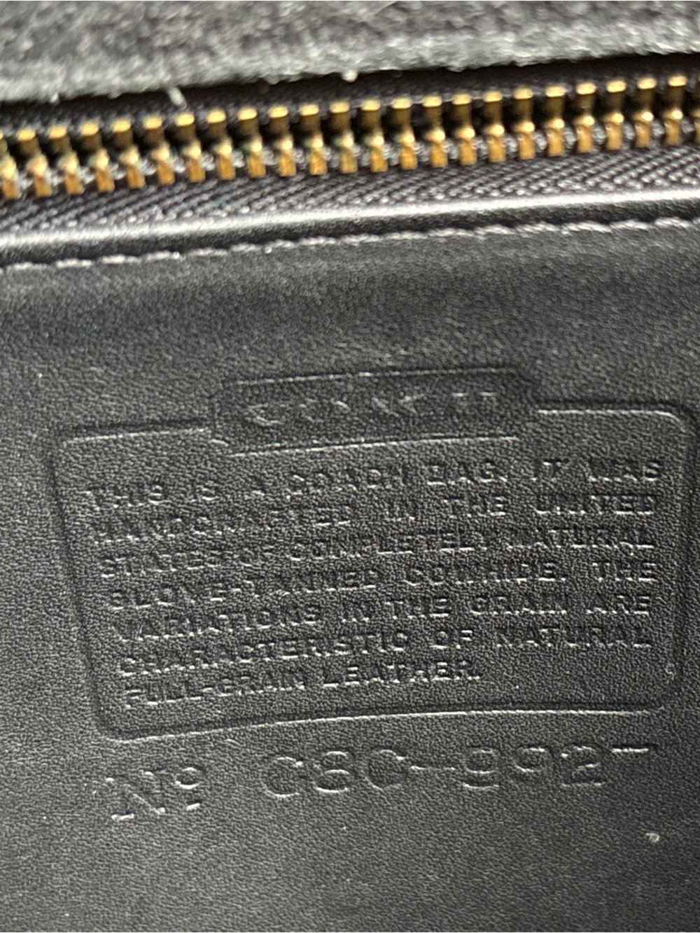 Coach Black Cat Leather Willis Crossbody Bag - Picture 16 of 16